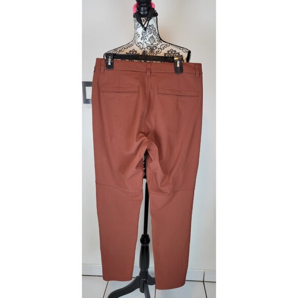 Lululemon Men’s Performance Pants Rust Brown Commission Style Slim Fit – See Mea - Picture 5 of 11
